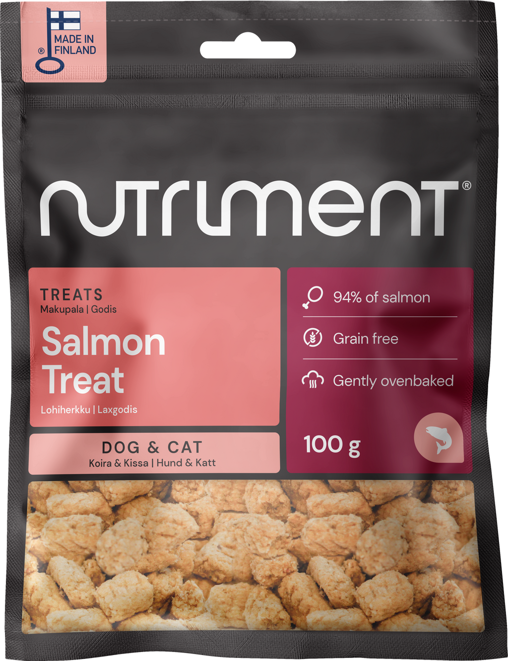 Nutriment Salmon Treat 100g