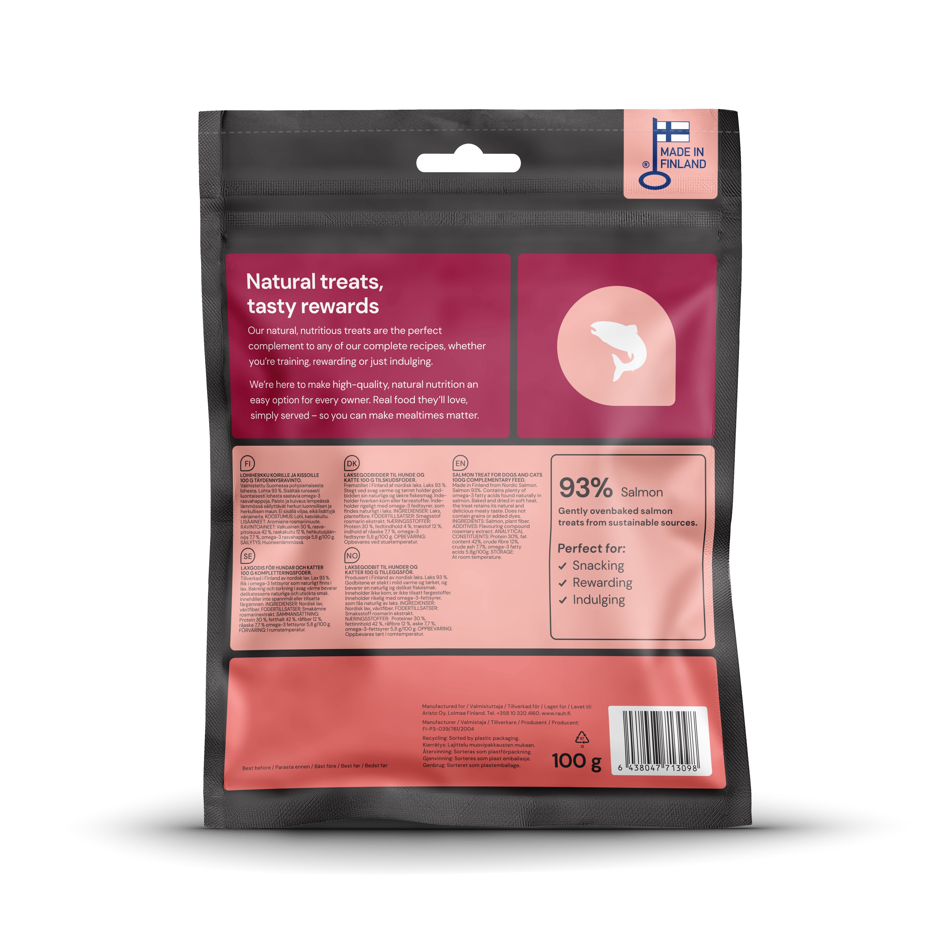 Nutriment Salmon Treat 100g